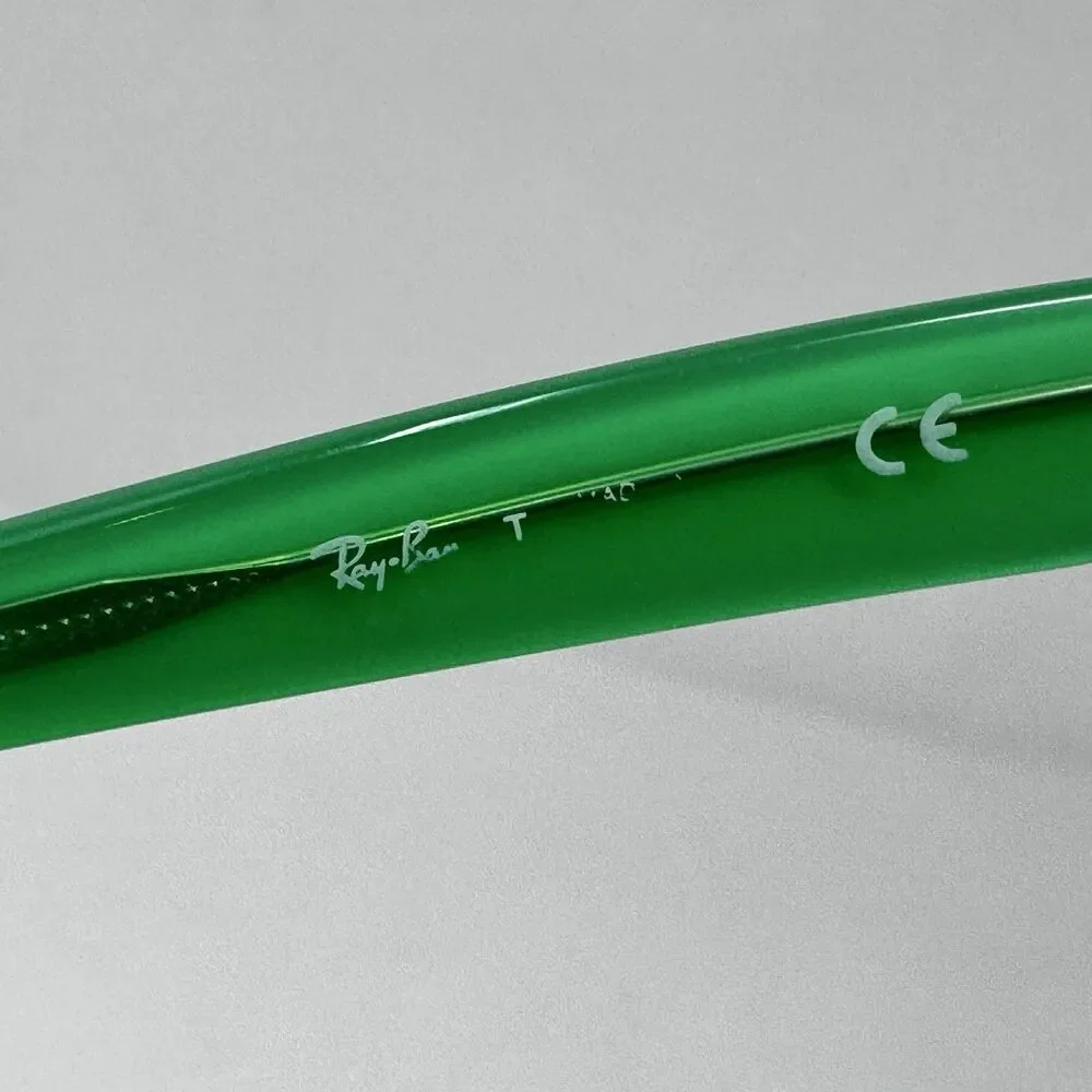 Ray-Ban RB1528 3764 Black Green Kids Eyeglass Frames 48-16-130